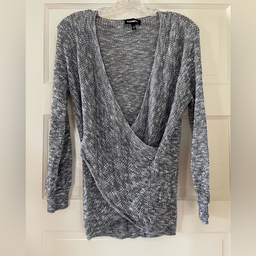 Express Wrap Sweater